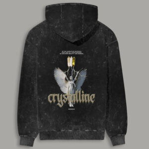 Alternative view of Crystalline Archangel hoodie