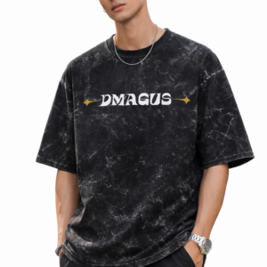 Alternative view of Unisex Acid Washed Oversized Tee