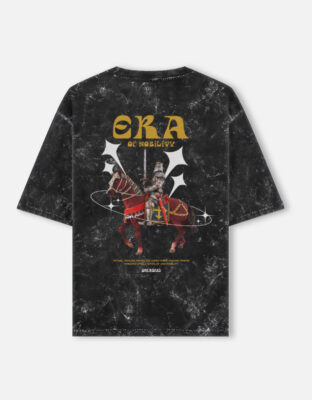 Unisex Acid Washed Oversized Tee